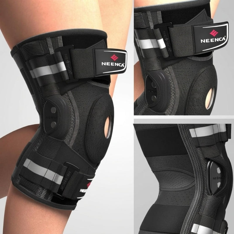 NEENCA Professional Knee Brace for Hinged Knee Sup